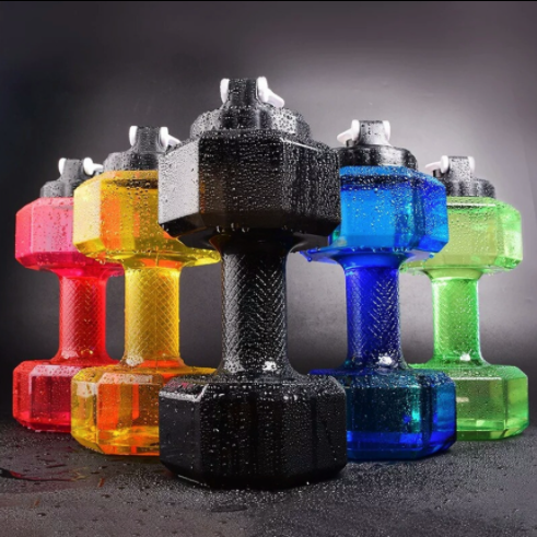 Creative Dumbbell Fitness Water Bottle